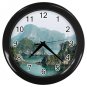 WALL CLOCK BLACK FRAME