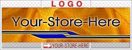 Sporty Yellow & Blue Jock Shop eCRATER Store Y-S-H LOGO