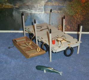 BOAT DOCK & JON BOAT G-SCALE