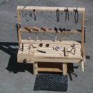 WOODWRIGHT BENCH & RACK with ACCESSORIES G-SCALE