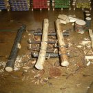 5 PC. TWO MAN SAWS & KNIVES G-SCALE