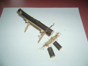 LOGGING CRADLE W/SAW G-SCALE