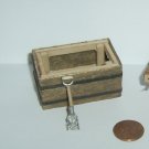 COAL HOP WITH COAL SHOVEL G-SCALE