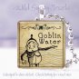 Gothic Goblin Vtg Potion Label 1" glass tile pendant necklace gift idea PUNK