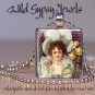 Vintage Coca-Cola 1890's Ad frilly girl 1" glass tile pendant necklace GIFT Idea