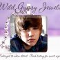 Justin Bieber young dreamy sweet JB 1" glass tile pendant necklace FAN gift idea