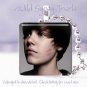 Justin Bieber Sweet Kiss dreamy JB 1" glass tile pendant necklace FAN gift idea