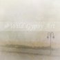 "Foggy Bottom" 6" x 6" ocean beach fog Fine Art Photographic PRINT Belmar NJ USA