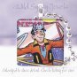 "Archie" comic book hero Jughead classic retro 1" glass tile pendant necklace