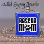 Shelter animal Rescue Mom dog cat royal blue glass tile metal pendant necklace