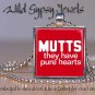 Mutt dog LOVE red white pet rescue animal adoption glass tile pendant necklace