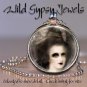 Marie Antoinette Classical Goth Punk round 1" glass tile metal pendant necklace
