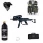 TIPPMANN X7 MIL SIM TACTICAL PAINTBALL GUN +GEAR BUNDLE