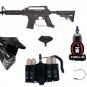NEW Alpha Black M16 Tactical SNIPER PAINTBALL GUN COMBO
