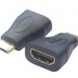 2PCS FREE SHIPPIN,Mini HDMI Adapter,Mini HDMI To HDMI Converter Connector,1PCS FREE SHIPPIN