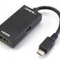 micro usb to hdmi, mhl adapter, mhl cable for HDTV, for Samsung, tablets