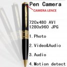 Free shipping Digital Super Slim Pen Camera