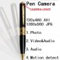Free shipping Digital Super Slim Pen Camera