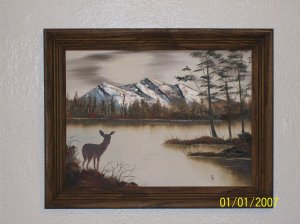 Original acrylic realism