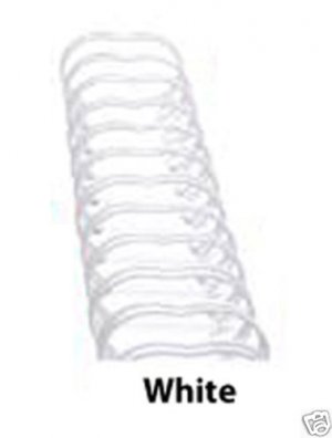 Zutter Double Owires White 3/8" For Bind-It-All