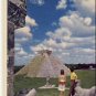 Pan Am World Airlines MAYAN PYRAMIDS Postcard VP-6460