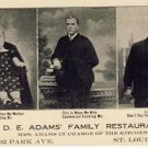 Adams Family Restaurant ST. Louis, MO Postcard VP-6339