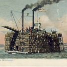 Down upon the Mississippi Vintage Postcard VP-6340