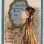 A/S DWIG Woman wHidden Meaning Vintage Postcard VP-4109