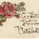 Greetings From Philadelphia Vintage Postcard VP-4098