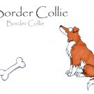 Border Collie Note Card