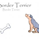 Border Terrier Note Card