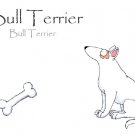 Bull Terrier Note Card