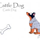 Cattledog Note Card
