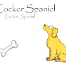 Cocker Spaniel Note Card