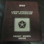 FACTORY SERVICE  MANUAL CHRYSLER FRONT WHEEL DRIVE 
