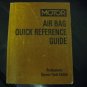 MOTOR AIR BAG QUICK REFERENCE GUIDE PROFESSIONAL&Acirc;&nbsp;