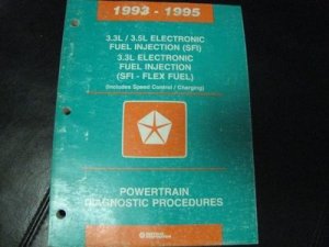 FACTORY SERVICE MANUAL CHRYSLER 3.3L 3.5L SFI