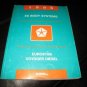 FACTORY SERVICE MANUAL CHRYSLER VOYAGER DIESEL