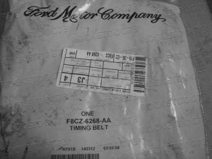 @ FORD FOCUS ESCORT ESCAPE TIMING BELT F8CZ-6268-AA OEM