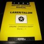 FACTORY SERVICE MANUAL CHRYSLER LASER TALON ENGINE BODY
