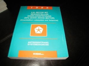 FACTORY SERVICE MANUAL CHRYSLER DODGE 2.0L SFI GERMAN @