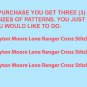 Clayton Moore Lone Ranger Cross Stitch Pattern***L@@K***
