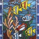 Stained Glass Fish Cross Stitch Pattern***LOOK*** Stained Glass Fish Cross Stitch Pattern***LOOK***