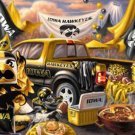 Iowa Hawkeye's Tailgate Cross Stitch Pattern***LOOK***