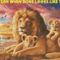 Lion & Cubs Cross Stitch Pattern***LOOK***