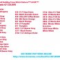 Ohio State Fall Holiday Cross Stitch Pattern***LOOK***