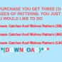 Dream Catcher and Wolves Cross Stitch Pattern Needlework DMC DIY ***L@@K***