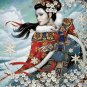 Oriental Winter Majesty Cross Stitch Pattern***L@@K***