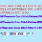 Wild Pheasants Cross Stitch Pattern***L@@K***