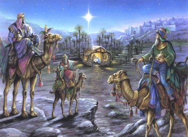 3 Wise Men Cross Stitch Pattern***LOOK***